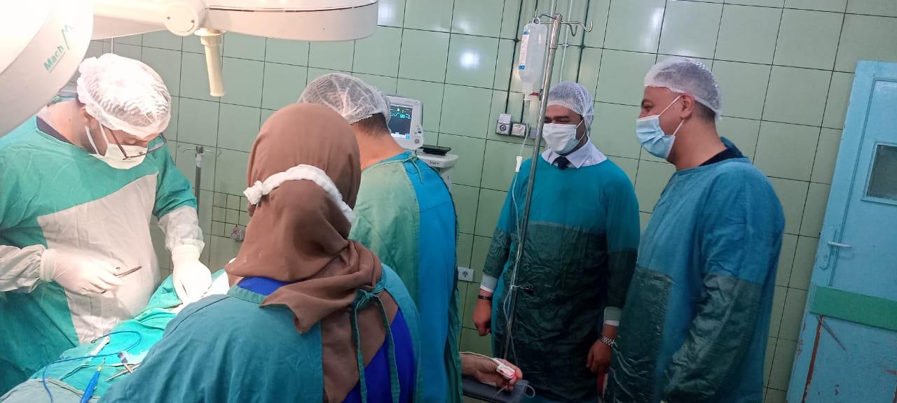 ” يوم في حب مصر” للقضاء على قوائم الانتظار بمستشفى كفر الدوار العام 2