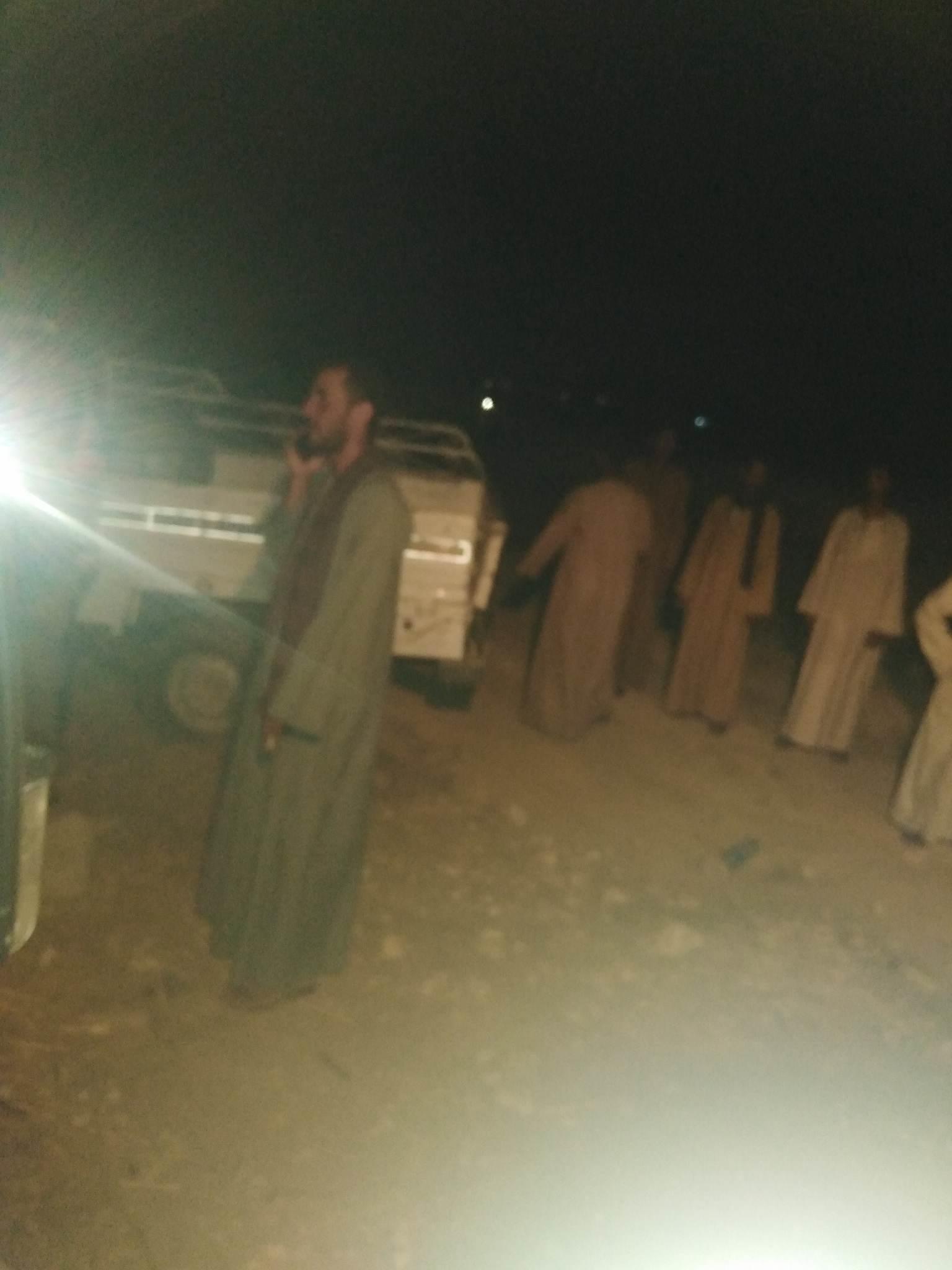  حادث انقلاب سيارة نقل