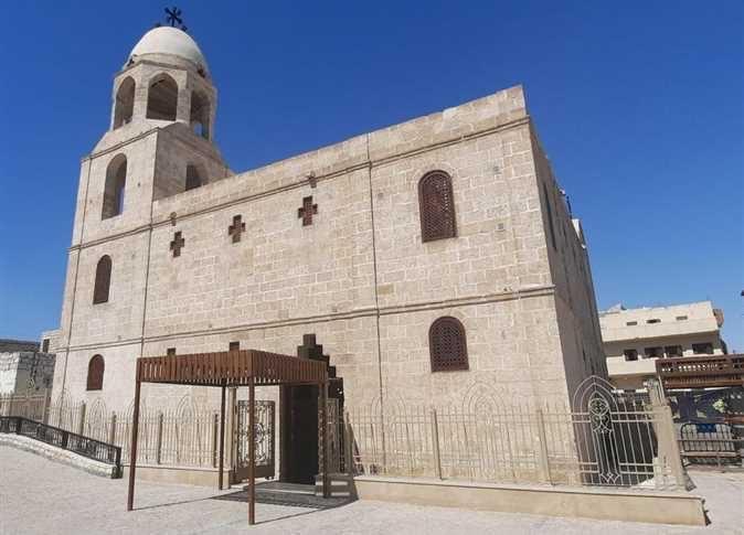 دير جبل الطير بمركز سمالوط