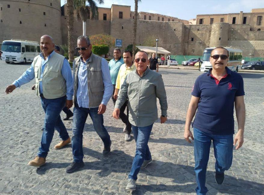 جولة تفقدية لعدد من مشروعات الترميم بالقاهرة التاريخية