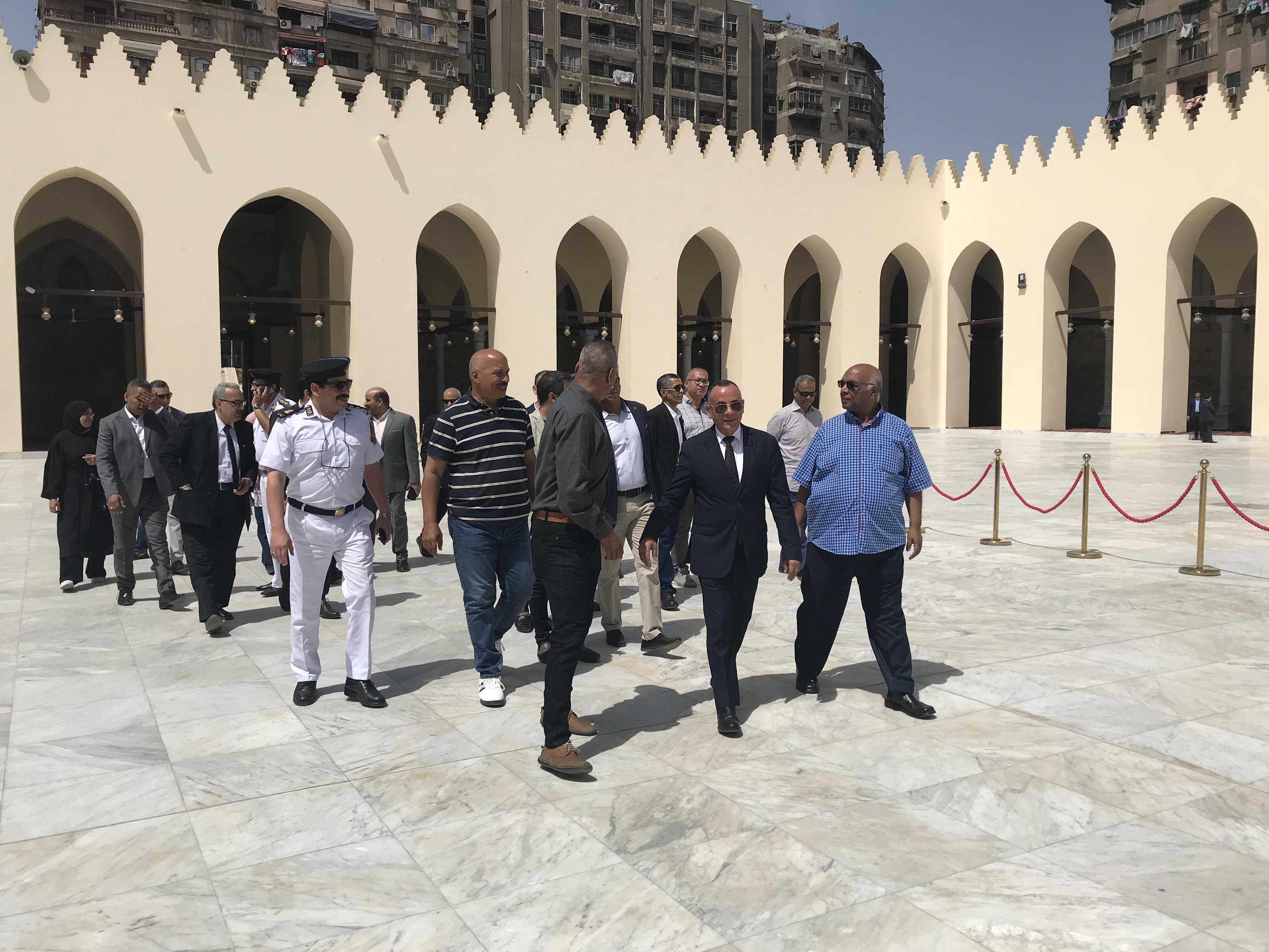  استعداد الأوقاف لإفتتاح مسجد الظاهر بيبرس