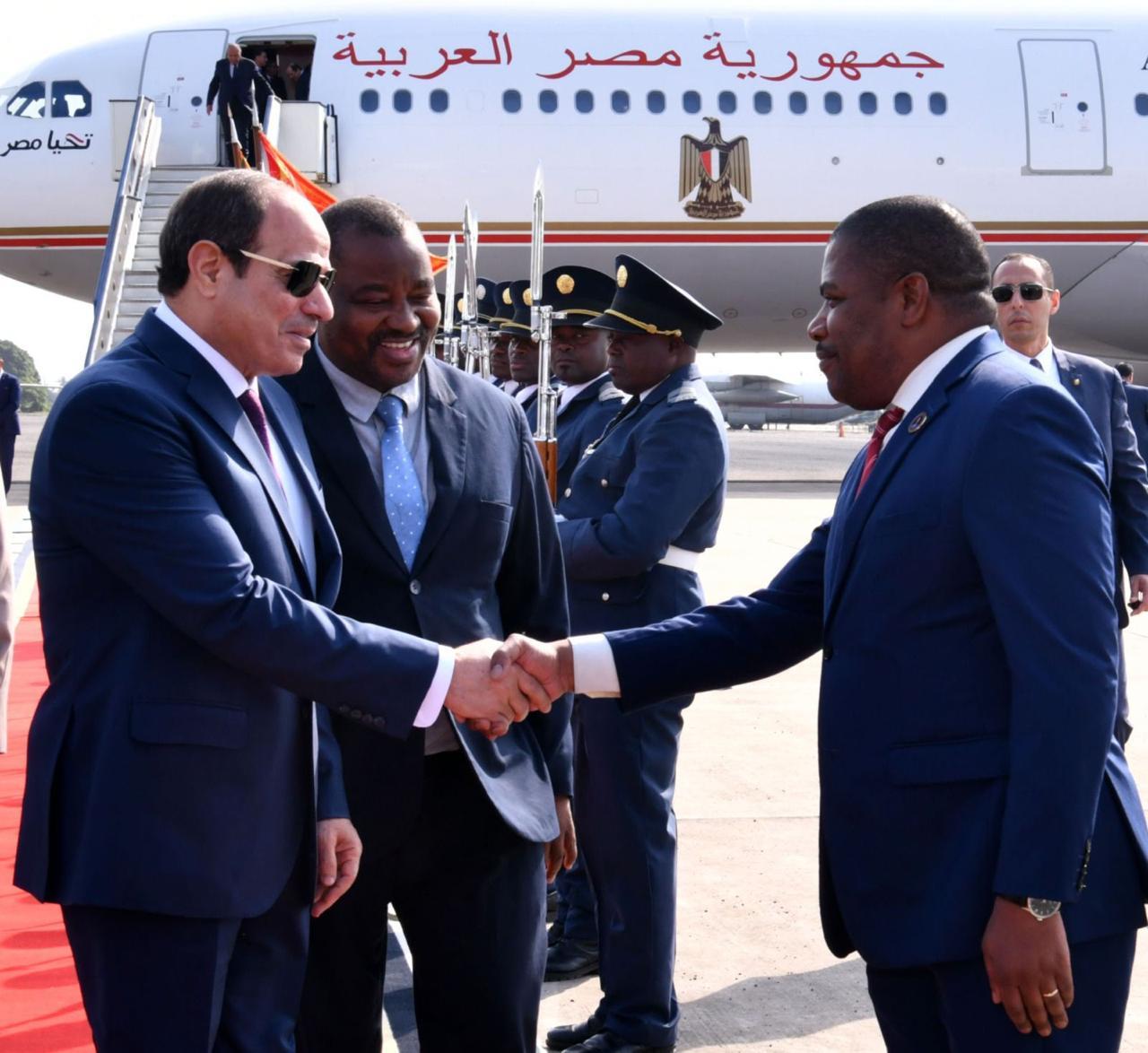 الرئيس السيسي: نتطلع للارتقاء بمعدلات التبادل التجاري بين مصر وموزمبيق| صور  | بوابة أخبار اليوم الإلكترونية
