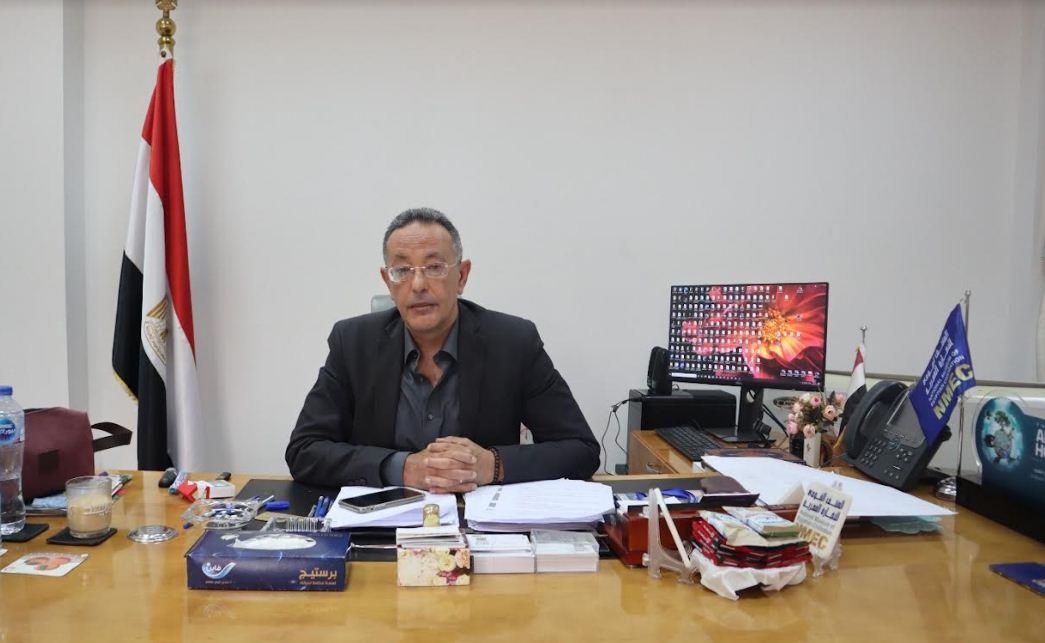 الدكتور أحمد غنيم الرئيس التنفيذي للمتحف القومي للحضارة مع محررة بوابة أخبار اليوم 