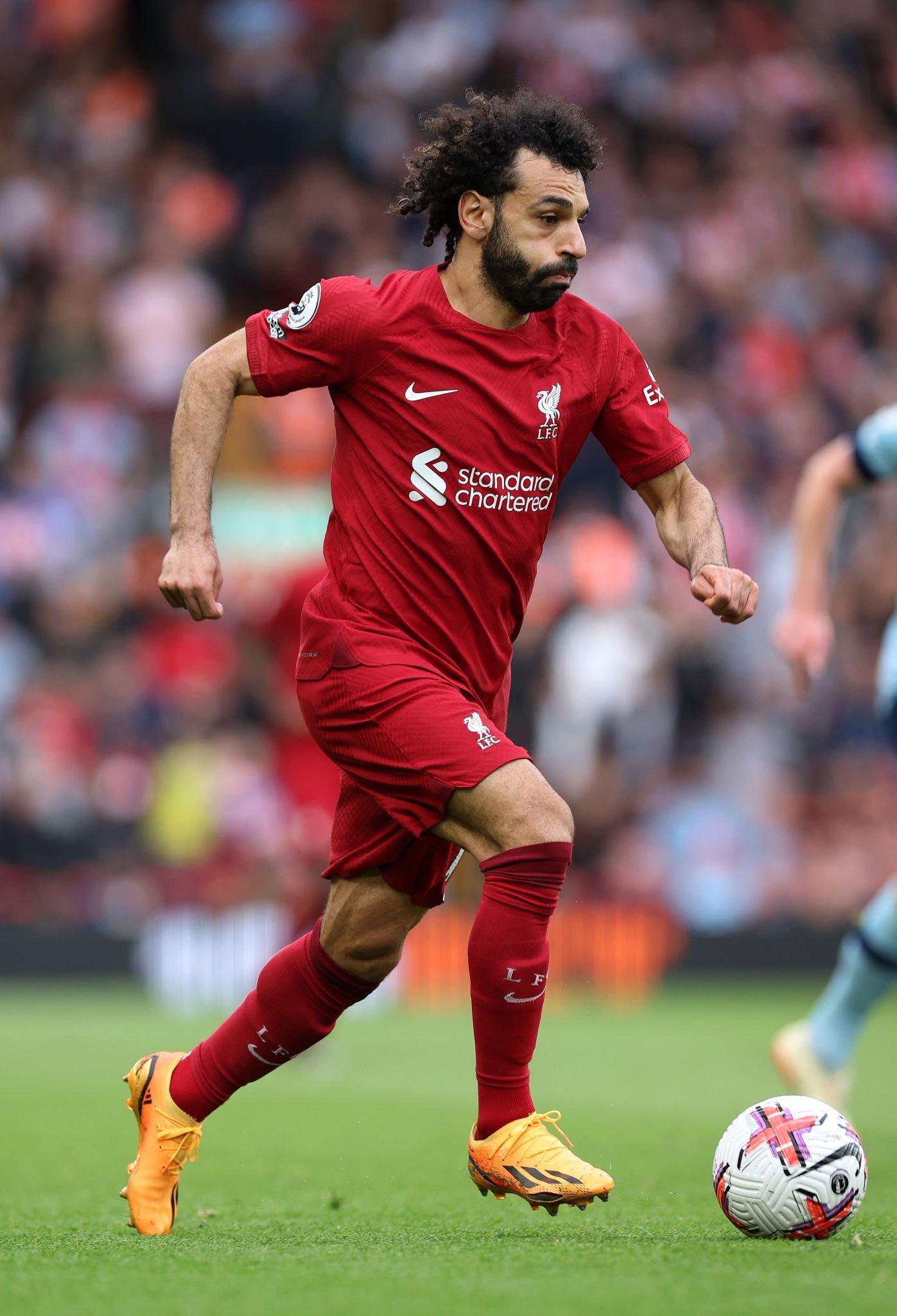 محمد صلاح ضد برينتفورد