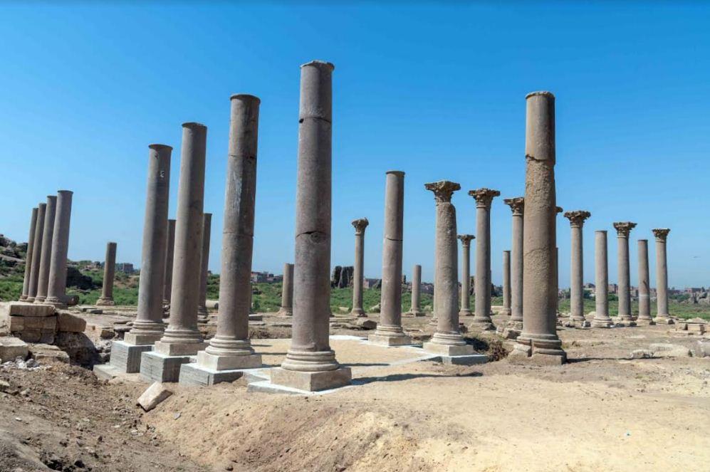  ترميم بازليكا الأشمونين