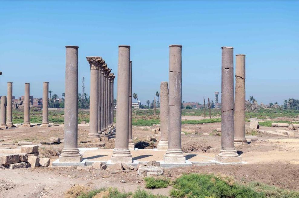  ترميم بازليكا الأشمونين