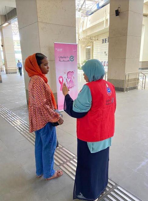خط المترو الأخضر الثالث وقطار العاصمة يتعاونان مع حملة 100 مليون صحة 