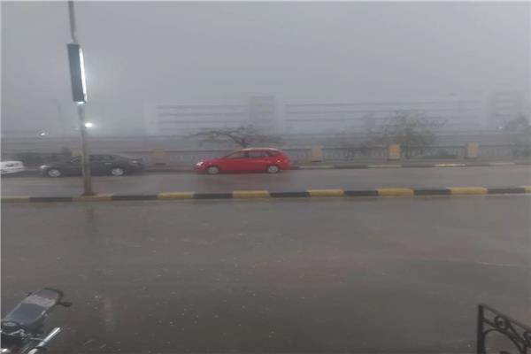 أمطار في القليوبية