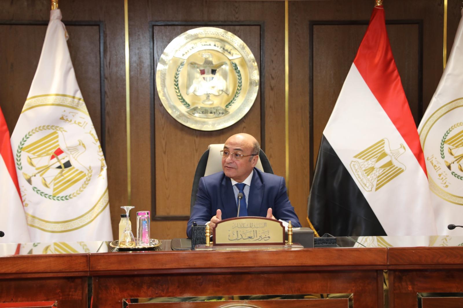 المستشار عمر مروان- وزير العدل 