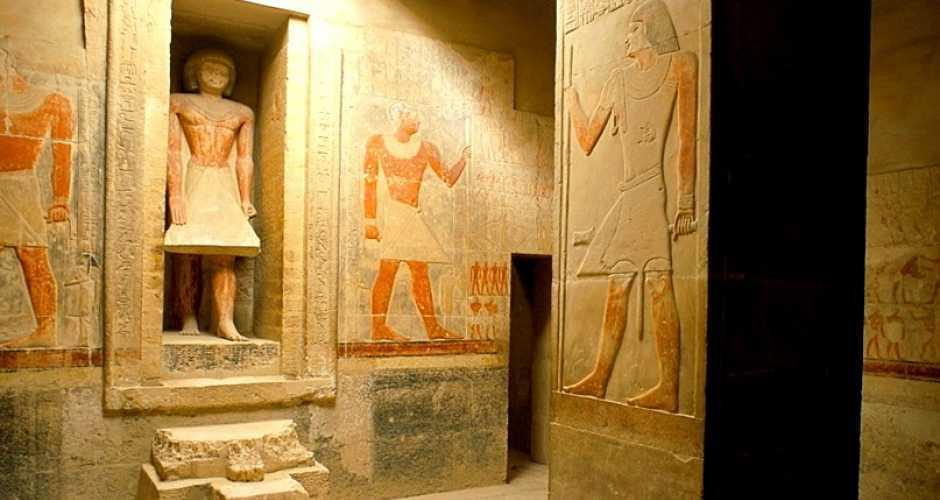 سقارة منطقة آثار من طراز فريد 