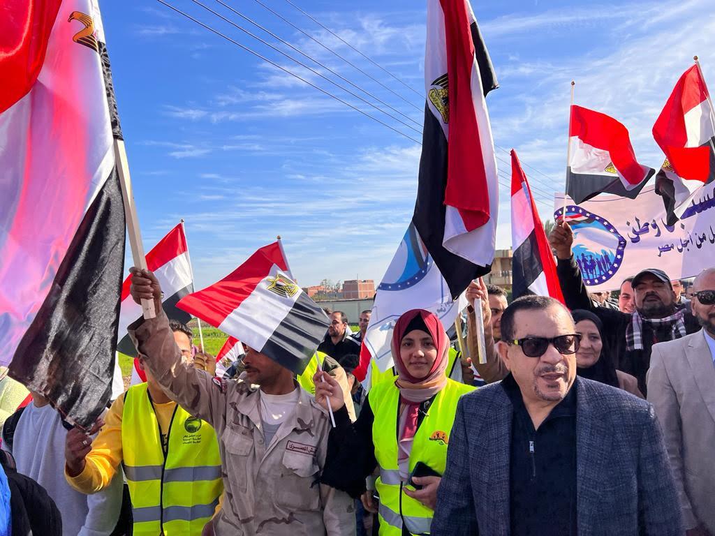 رئيس زراعة الشيوخ يتقدم مسيرة