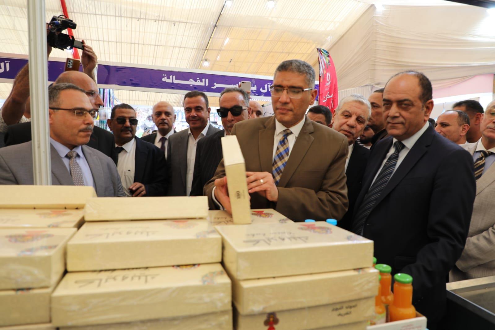 محافظ الجيزة يفتتح معرض أهلا مدارس