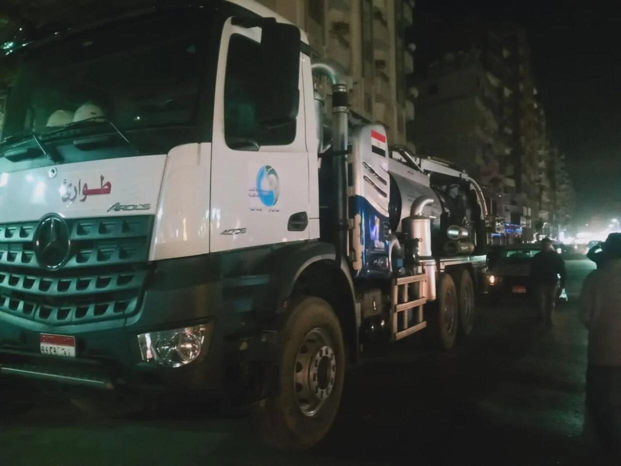  رفع حالة التأهب وانتشار المعدات تحسباً لسقوط أمطار