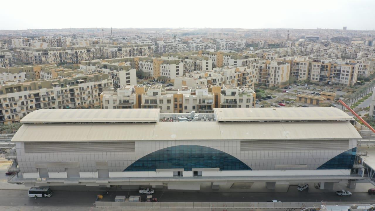 التشطيبات النهائية لمحطات مونوريل العاصمة الإدارية 