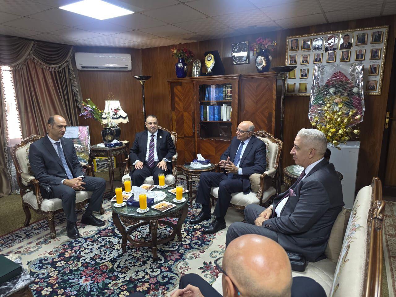 نادي قضاة طنطا يكرم رئيس محكمة الاستئناف وبحث سبل التعاون
