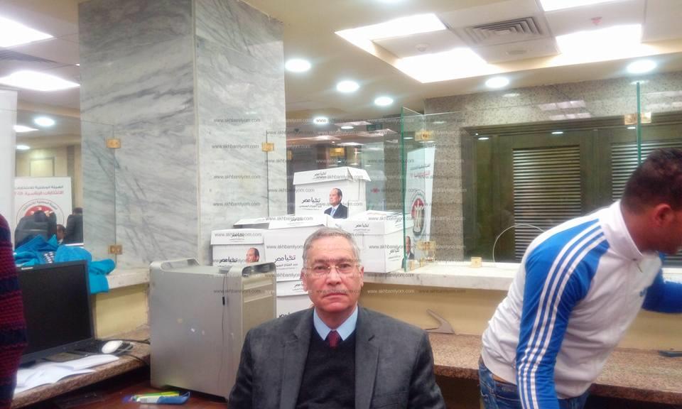 بوابة أخبار اليوم ترصد فحص أوراق الرئيس السيسي بالوطنية للانتخابات