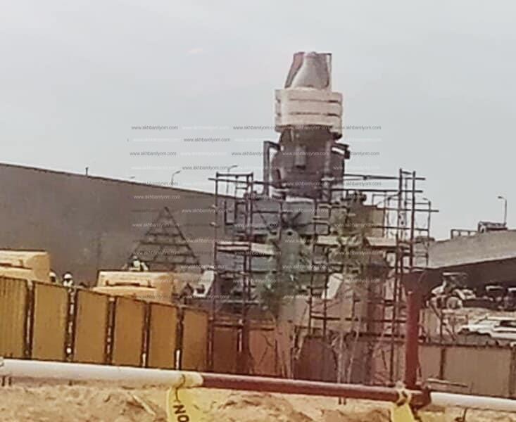 الاستعدادات الاخيرة لنقل تمثال مسيس
