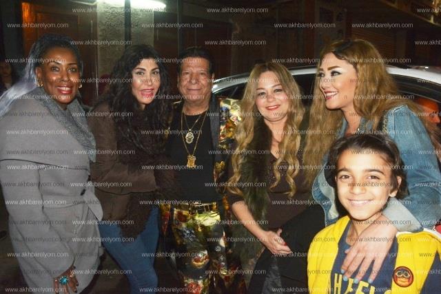 الظهور الأول لشعبان عبدالرحيم بعد تعرضه لوعكة صحية