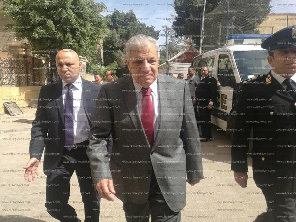 إبراهيم محلب يدلي بصوته في انتخابات الرئاسة