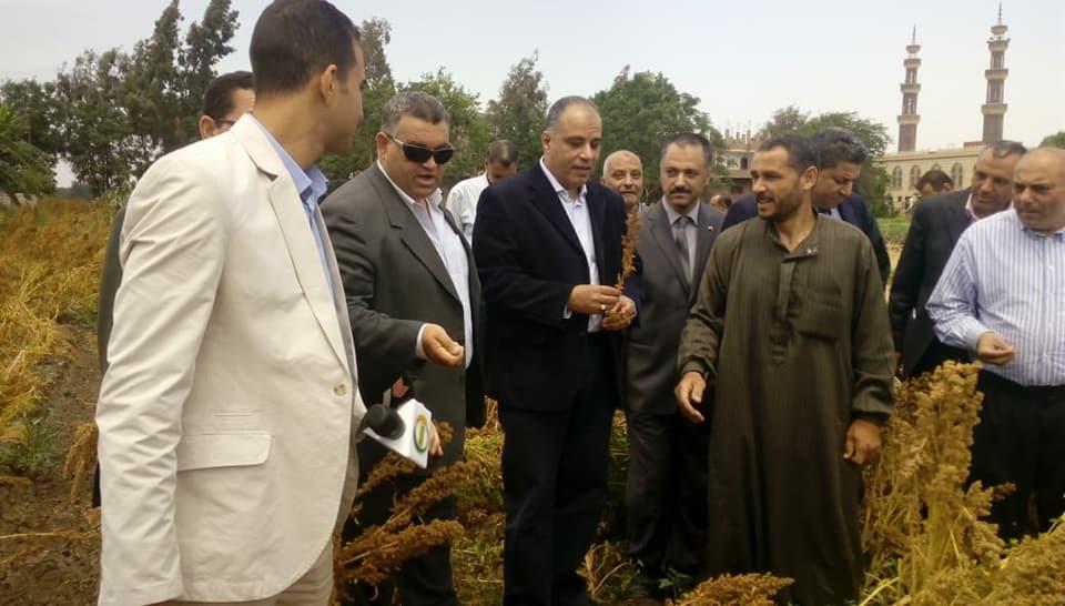 خلال الاحتفال بيوم الحصاد لمحصول الكينوا