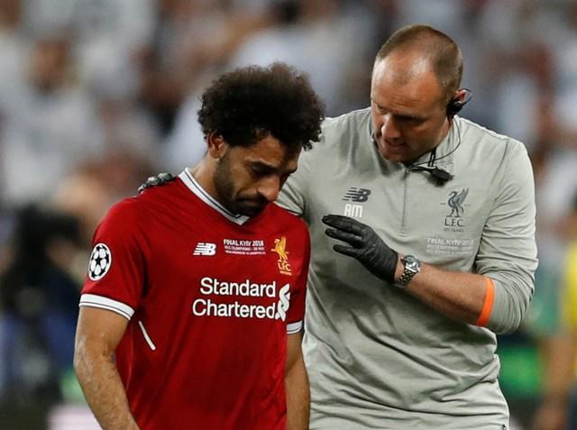 إصابة محمد صلاح	