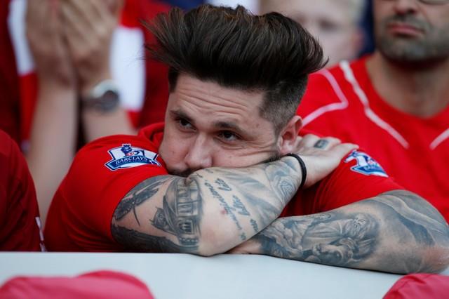صدمة جماهير ليفربول بعد إصابة محمد صلاح