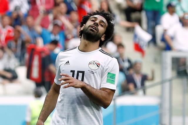 «صلاح» يرفض الاحتفال بهدفه ضد السعودية