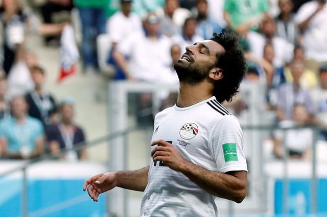«صلاح» يرفض الاحتفال بهدفه ضد السعودية