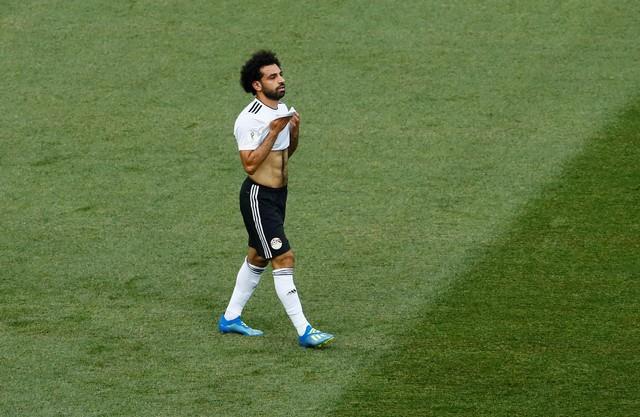 «صلاح» يرفض الاحتفال بهدفه ضد السعودية