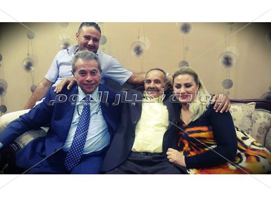 عقد قران توفيق عكاشة وحياة الدرديري