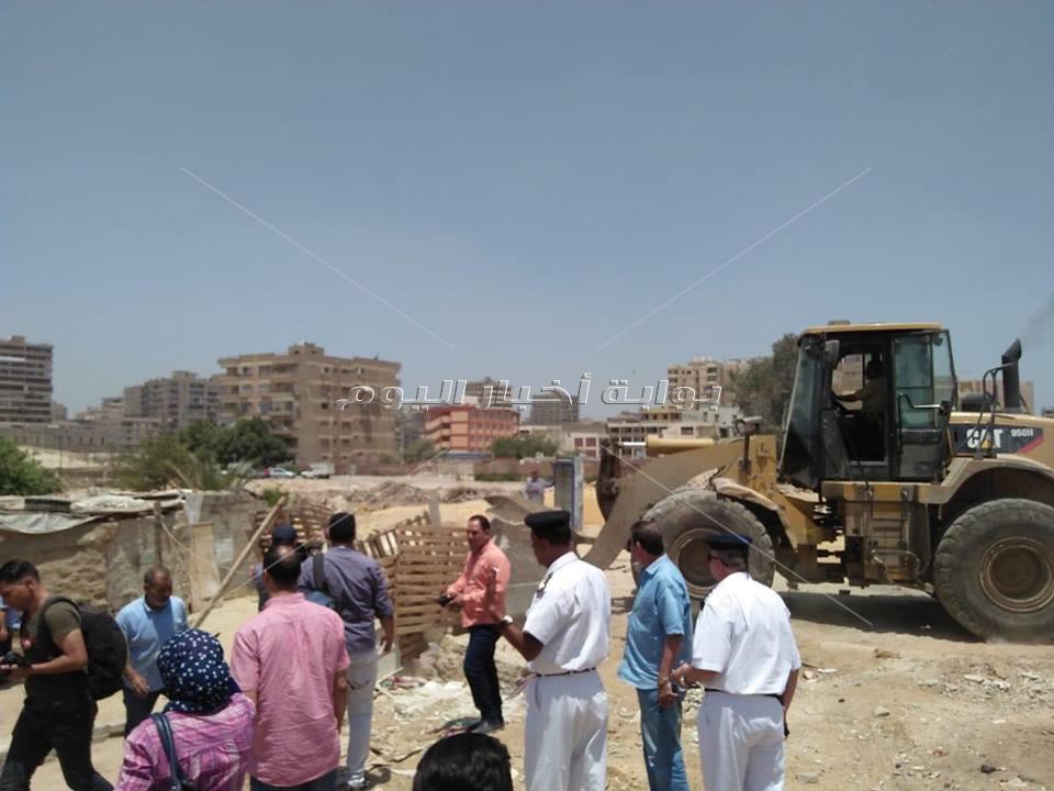 ازالة التعديات بمدينة نصر