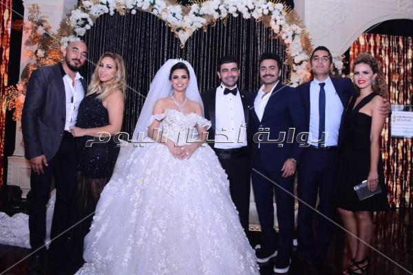 هيثم شاكر يختتم حفل زفاف الإعلامية فرح علي