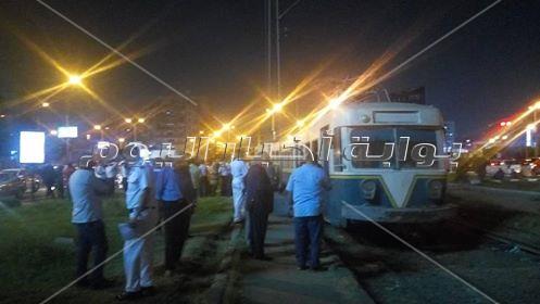 معاينة النيابة لترام مصر الجديدة