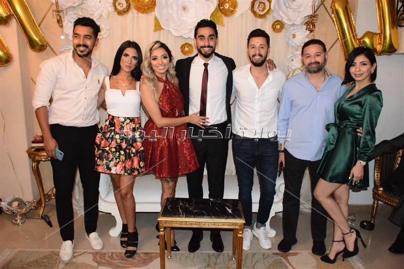 خطوبة الفنانة مروة جمال ووليد فريد بحضور نجوم الفنان والمجتمع