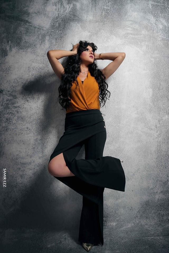 أحدث جلسة تصوير للفنانة برلنتي عامر