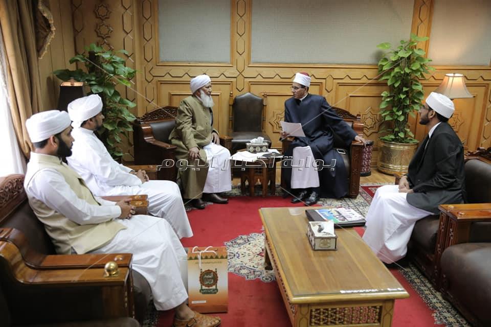 وكيل الأزهر يبحث مع الأمين العام لجمعية علماء أهل السنة والجماعة بعموم الهند