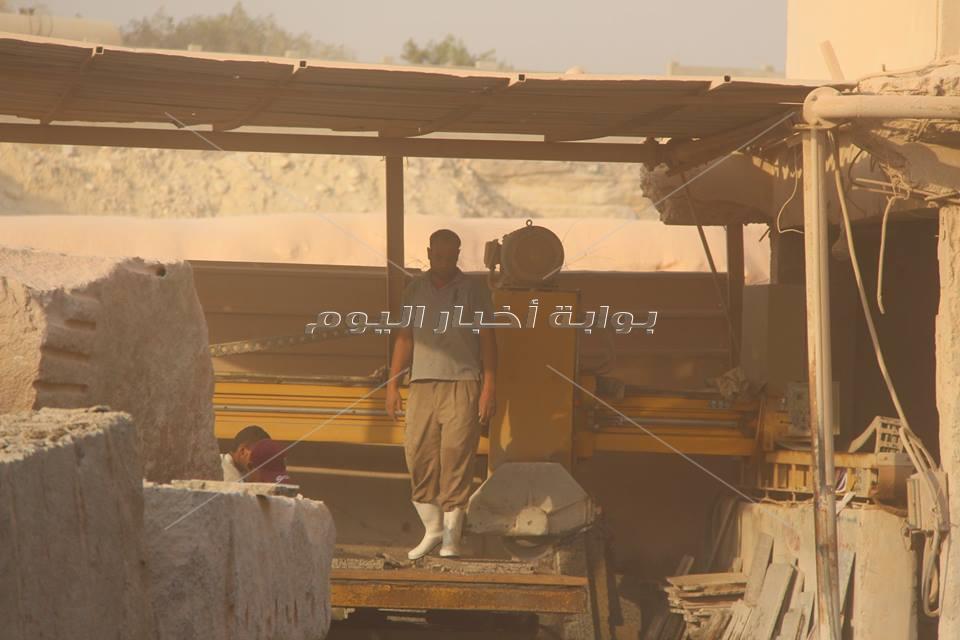الصين تغزو «شق الثعبان» قلعة صناعة الرخام والجرانيت 