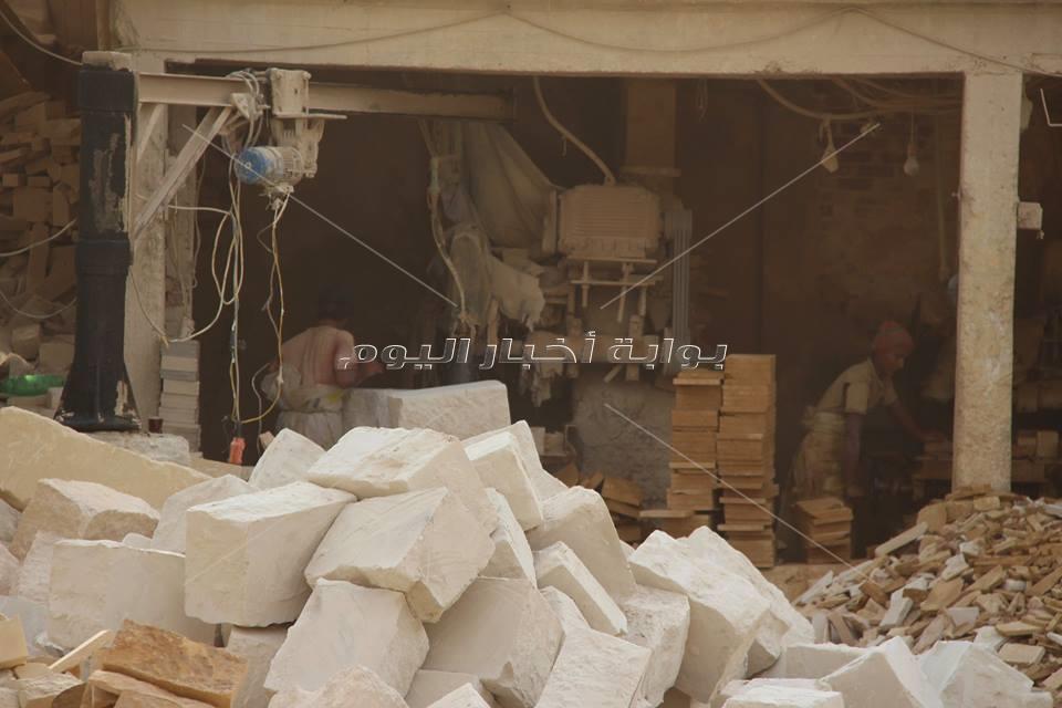 الصين تغزو «شق الثعبان» قلعة صناعة الرخام والجرانيت 