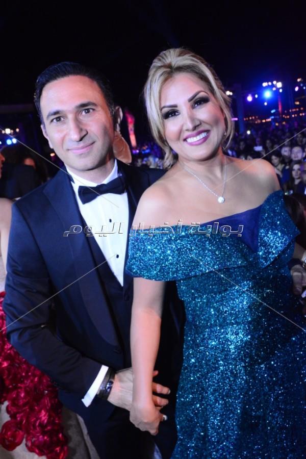 عمرو دياب ورامي عياش يشعلان زفاف «وليد ونورهان»
