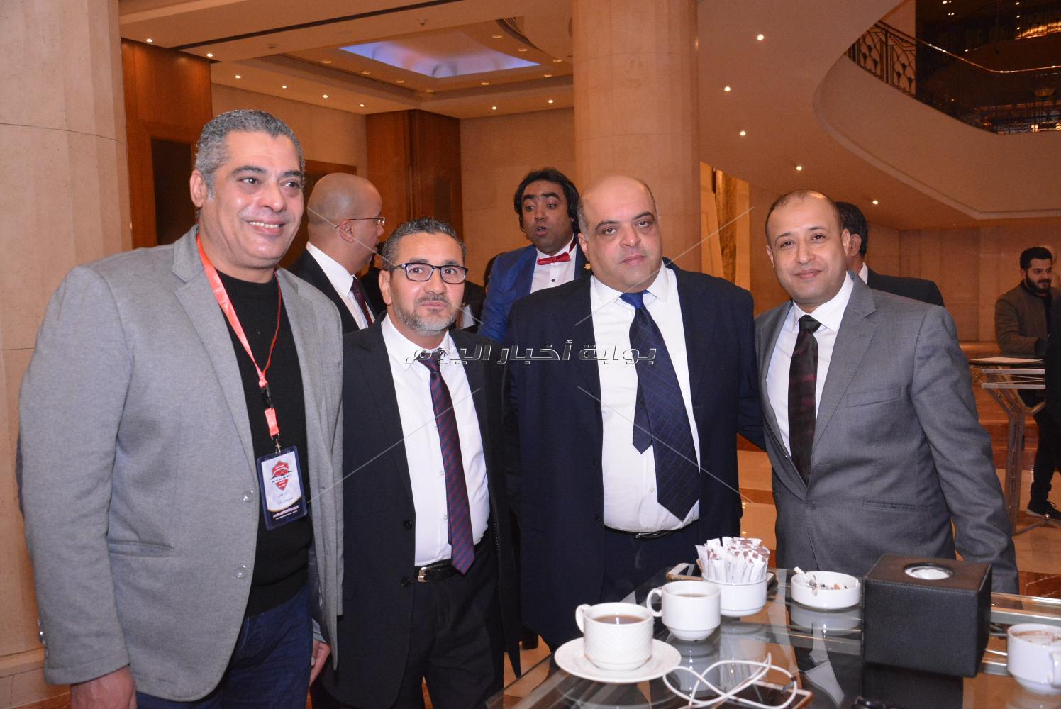 هاني رمزي وروبي في مؤتمر رابطة تجار السيارات
