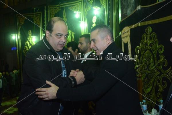 نجوم الفن في عزاء سعيد عبد الغني