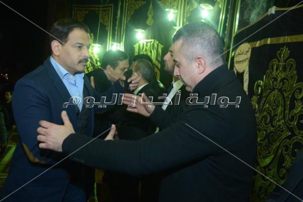 نجوم الفن في عزاء سعيد عبد الغني