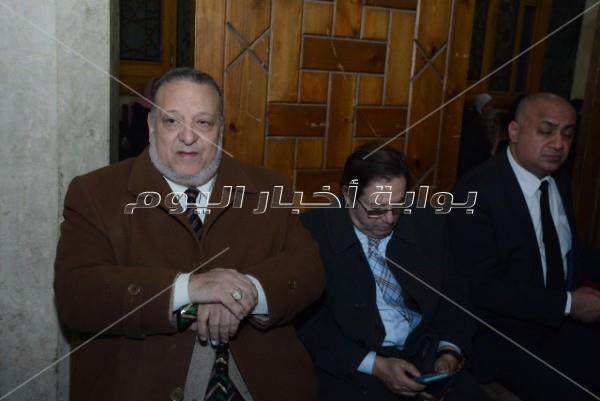 نجوم الفن في عزاء سعيد عبد الغني