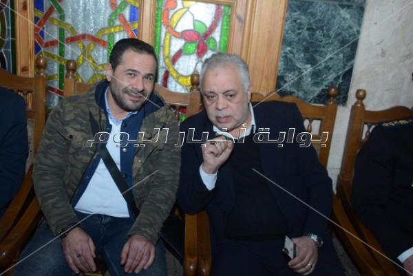 نجوم الفن في عزاء سعيد عبد الغني