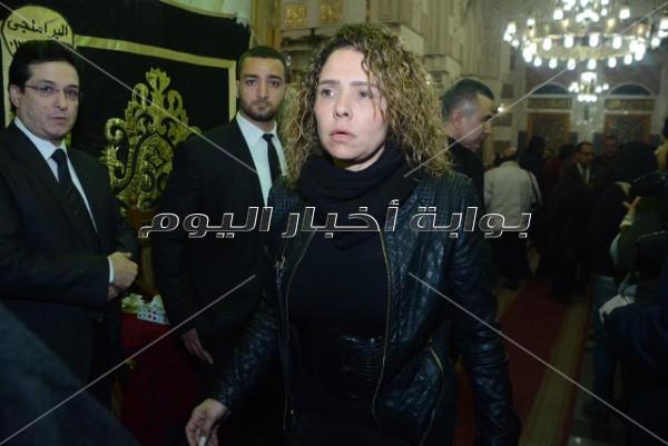 نجوم الفن في عزاء سعيد عبد الغني