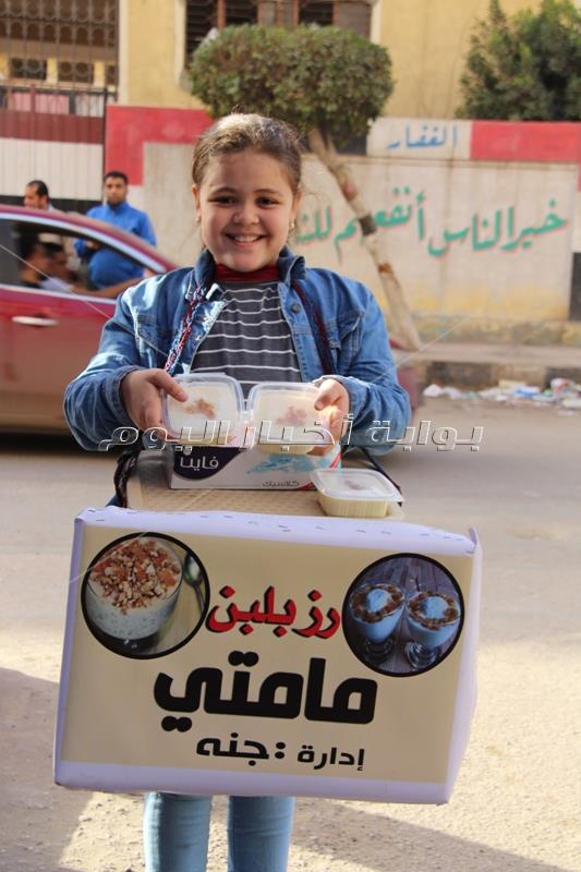  جنة أصغر بائعة رز بلبن بالمنصورة تتحدث لبوابة اخبار اليوم