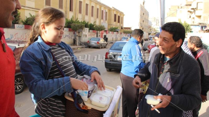  جنة أصغر بائعة رز بلبن بالمنصورة تتحدث لبوابة اخبار اليوم