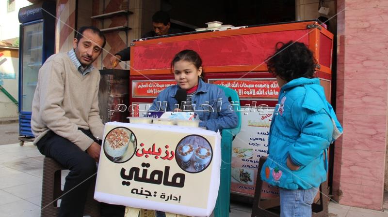  جنة أصغر بائعة رز بلبن بالمنصورة تتحدث لبوابة اخبار اليوم