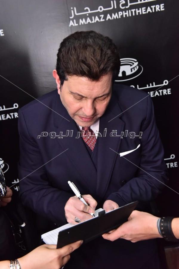«ديو» هاني شاكر ووائل جاسر على مسرح «المجاز» بالإمارات