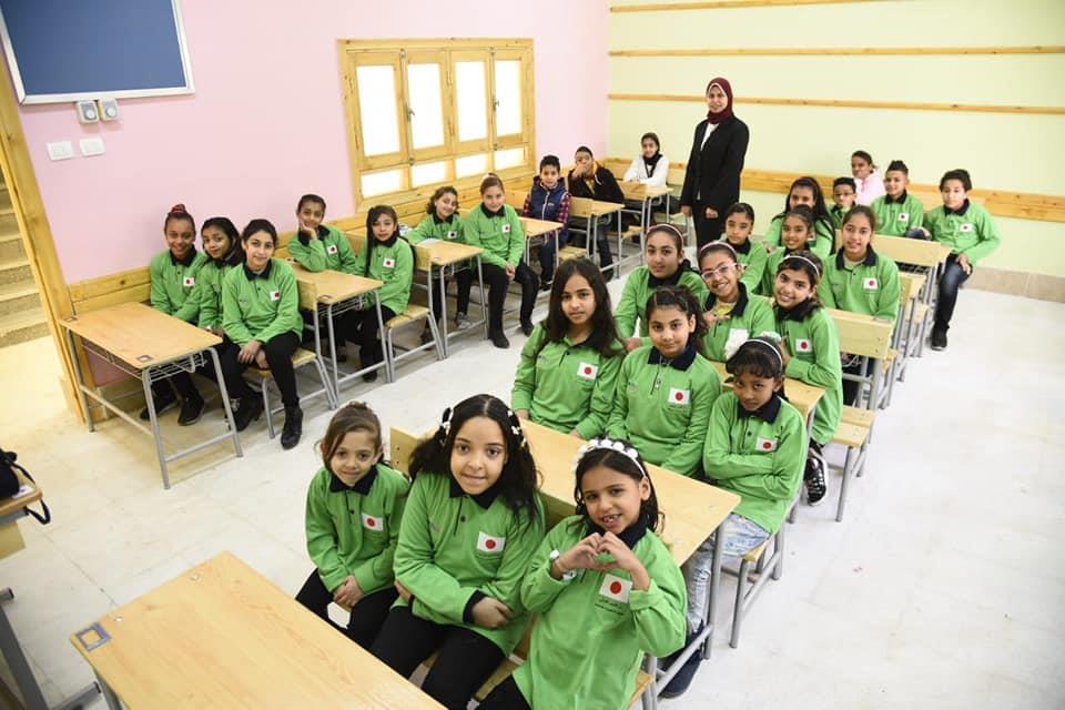  أعمال التطوير بمدرسة العروبة الابتدائية بإمبابة
